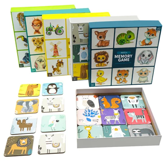 Customized Kids Playing Cards Game Children Card Flash Memory Card